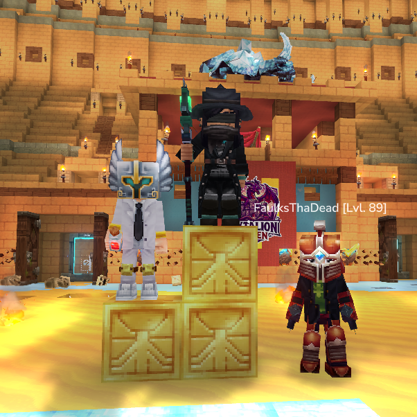 First PvP Event Session 1 Winners!
1st - Tava
2nd - SunlitSteppe641
3rd - FaulksThaDead